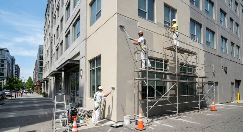 Commercial Concrete Painting in Greeley, CO