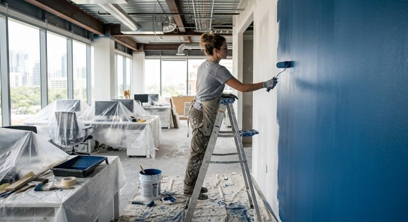 Business Floor Painting in Arvada, CO