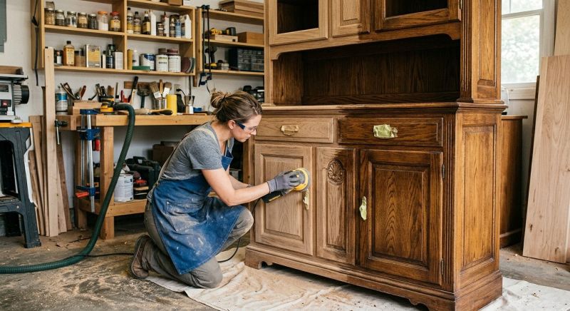 Cupboard Refinishing in Lafayette, IN