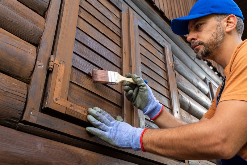 Wood Cladding Painting in Longmont, CO